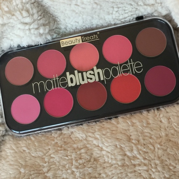 matte blush palette